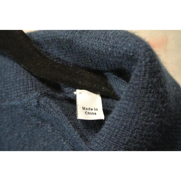 NEW, Veronica Beard Cheshire Cashmere Cardigan in Navy Sz XL #S8239 - Picture 11 of 11